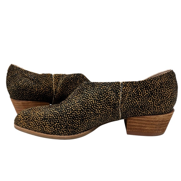 J. Crew Women\'s Black and Gold Flats